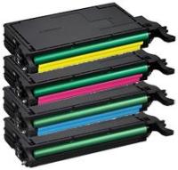 Remanufactured All 4 Colors toner for use with CLP-770 Samsung model