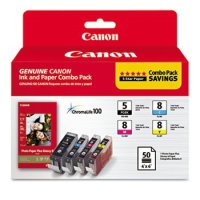 Genuine Canon 0628B027 Combo Pack Ink Cartridge