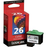 New Original Lexmark #26 Tri-Color Ink Cartridge (10N0026)