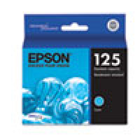 Genuine EPSON T125 Cyan Ink Cartridge (T125220)
