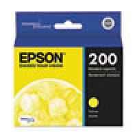 Genuine EPSON T200 Yellow Ink Cartridge (T200420)