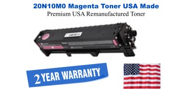 20N10M0 Magenta Premium USA Remanufactured Brand Toner