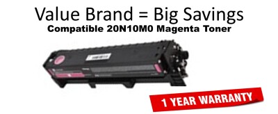 20N10M0 Magenta Compatible Value Brand Toner