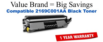 2169C001AA,051H High Yield Black Compatible Value Brand toner
