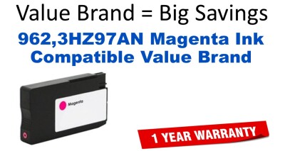962,3HZ97AN Magenta Compatible Value Brand ink