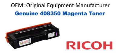 408350 Genuine Magenta Ricoh  Toner