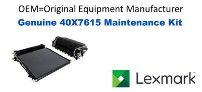 New Genuine 40X7615 Lexmark Maintenance Kit 