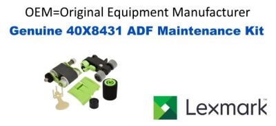 New Genuine 40X8431 Lexmark ADF Maintenance Kit 