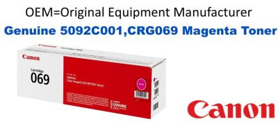 5092C001,CRG069 Magenta Genuine Canon toner