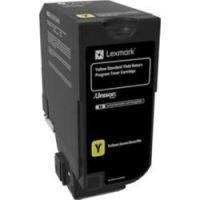 Lexmark 74C1SY0 Remanufactured Yellow Toner  7K Yield