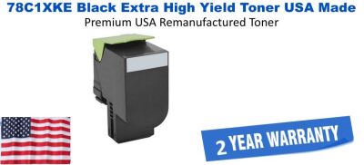 Lexmark 78C1XKE Black Extra High Yield 8500 