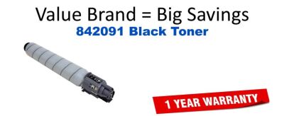 Ricoh 842091 New Generic Brand Black Toner Cartridge