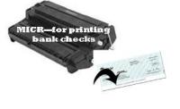 OEM Equivalent 74 Micr toner cartridge-for printing BANK CHECKS