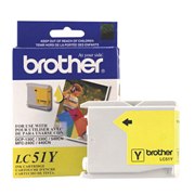Genuine Brother LC51Y Yellow Ink Cartridge