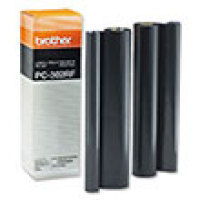 Genuine Brother PC302RF Black 2-Pack Fax Refill