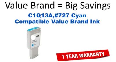 C1Q13A,#764 Cyan Compatible Value Brand ink