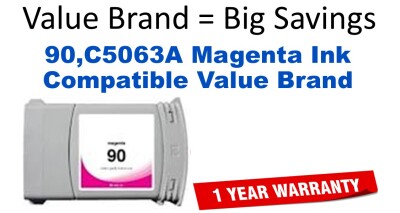 90,C5063A Magenta Compatible Value Brand ink