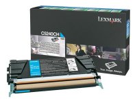Genuine Lexmark C5240CH Cyan High Yield Toner Cartridge (5,000 Yield)