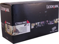 Genuine Lexmark C792A1MG Magenta Toner Cartridge (6,000 Yield)