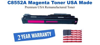 C8552A,822A Yellow Premium USA Remanufactured Brand Toner
