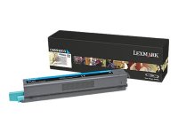 Genuine Lexmark C925H2CG Cyan Toner Cartridge (7,500 Yield)