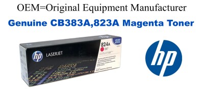 CB383A,823A Genuine Magenta HP Toner