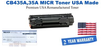 CB435A,35A MICR USA Made Remanufactured toner
