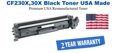 CF230A,30X High Yield Black Premium USA Remanufactured Brand Toner