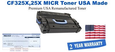 CF325X,25X MICR USA Made Remanufactured toner