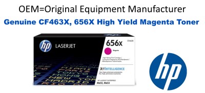 CF463X, 656X Genuine High Yield Magenta HP Toner