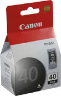Genuine Canon PG-40 Black Ink Cartridge (0615B002)