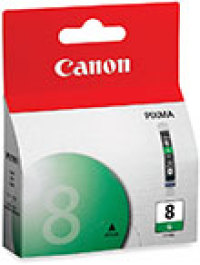Genuine Canon CLI-8G Green Ink Cartridge (0627B002)