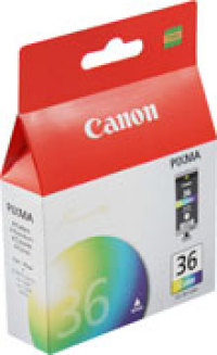 Genuine Canon CLI-36 Tri-Color Ink Cartridge (1511B002)