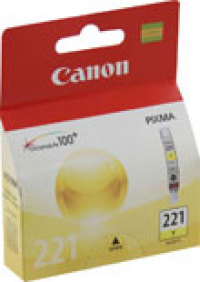 Genuine Canon CLI-221Y Yellow Ink Cartridge (2949B001)