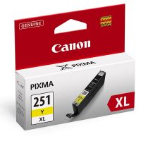 Canon 6451B001 Yellow Genuine Ink Cartridge (CLI-251XL)