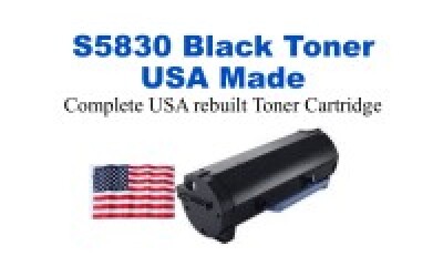 DELLS5830-25K-BLK USA Made Remanufactured Dell toner 25,000