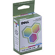 Genuine Dell 7Y745 Tri-Color Ink Cartridge (Series 2)