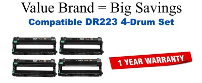 DR223CL 4Color Compatible Value Brand Drum