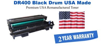 DR400 Black Premium USA Made Remanufactured Brother Drum
