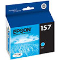 Genuine Epson T157220 Cyan Ink Cartridge