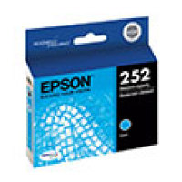 Genuine Epson T252220 Cyan Ink Cartridge