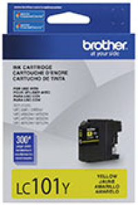 Genuine Brother LC101 Yellow Ink Cartridge