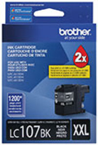 Genuine Brother LC107 Black Super High Yield Ink Cartridge