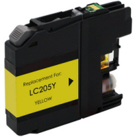 Brother LC205Y High Yield Yellow Remanufactured Ink Cartridge