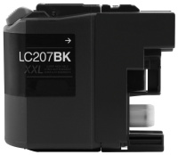 Brother LC207BK Extra High Yield Black Remanufactured Ink Cartridge