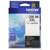 Genuine Brother LC20EBk Black Ink Cartridge