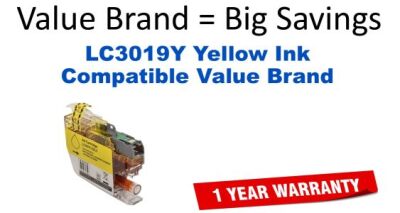 Brother LC3019 Yellow Super High Yield Remanufactured Ink Cartridge