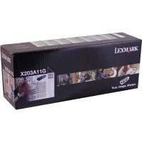 Genuine Lexmark X203A11G Black Return Program Toner Cartridge
