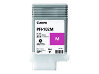 Genuine Canon PFI102 Magenta Ink Cartridge (0897B001AA)