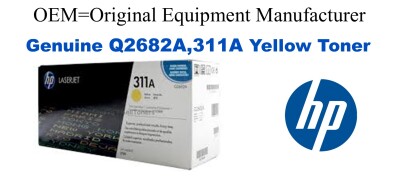 Q2682A,311A Genuine Yellow HP Toner